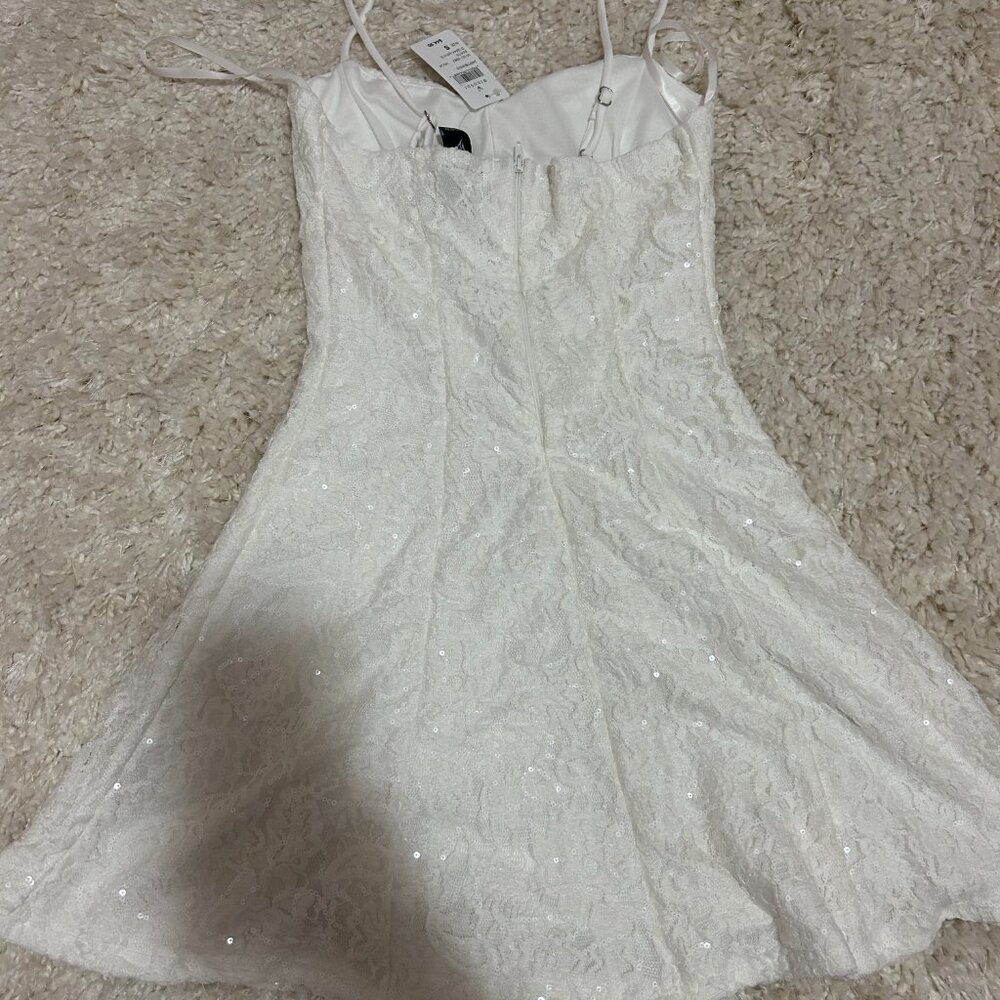 Windsor Sweet Sensation Lace A-Line Mini Dress - Picture 4 of 5